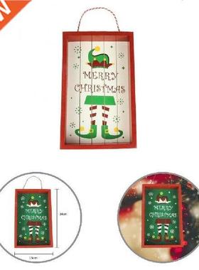 Wood Excellent Door Hanging Sign New Year Gifts Practical