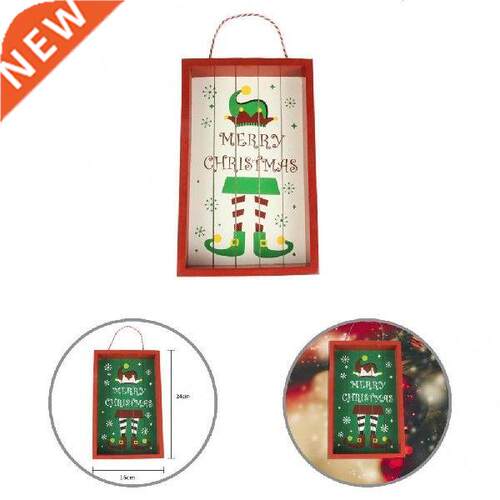 Wood Excellent Door Hanging Sign New Year Gifts Practical