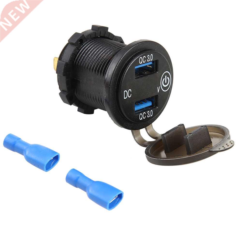 2021 New Power Outlet Toggle Panel Waterproof Dual 3.0 USB C