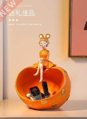 Entrance Hallway Key Ornaments Gathering Light Luxury