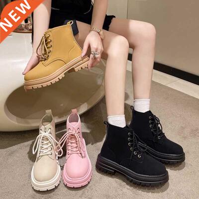 Shoes Women Casual 女鞋 autumn winter boots white jogging