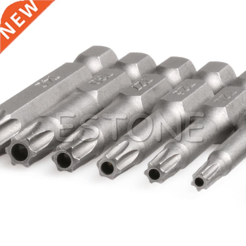 12pcs 1/4 Inch 50mm T5-T40 Torx Bits Kit H02