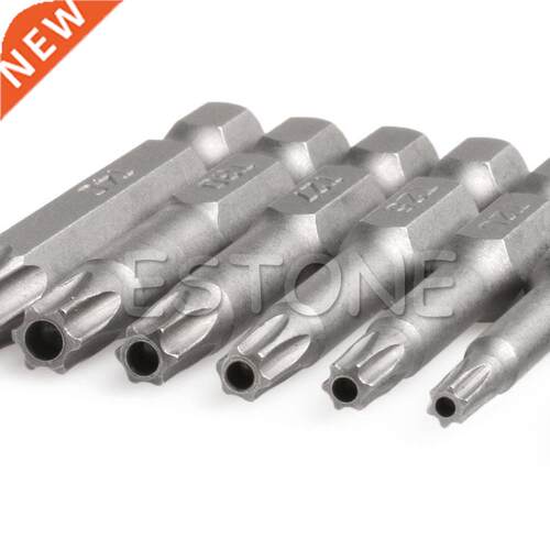12pcs 1/4 Inch 50mm T5-T40 Torx Bits Kit H02