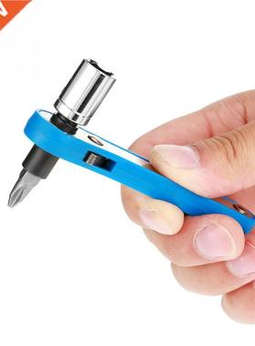 3in1 Portable Ratchet Screwdriver Set Including Blue Ratchet