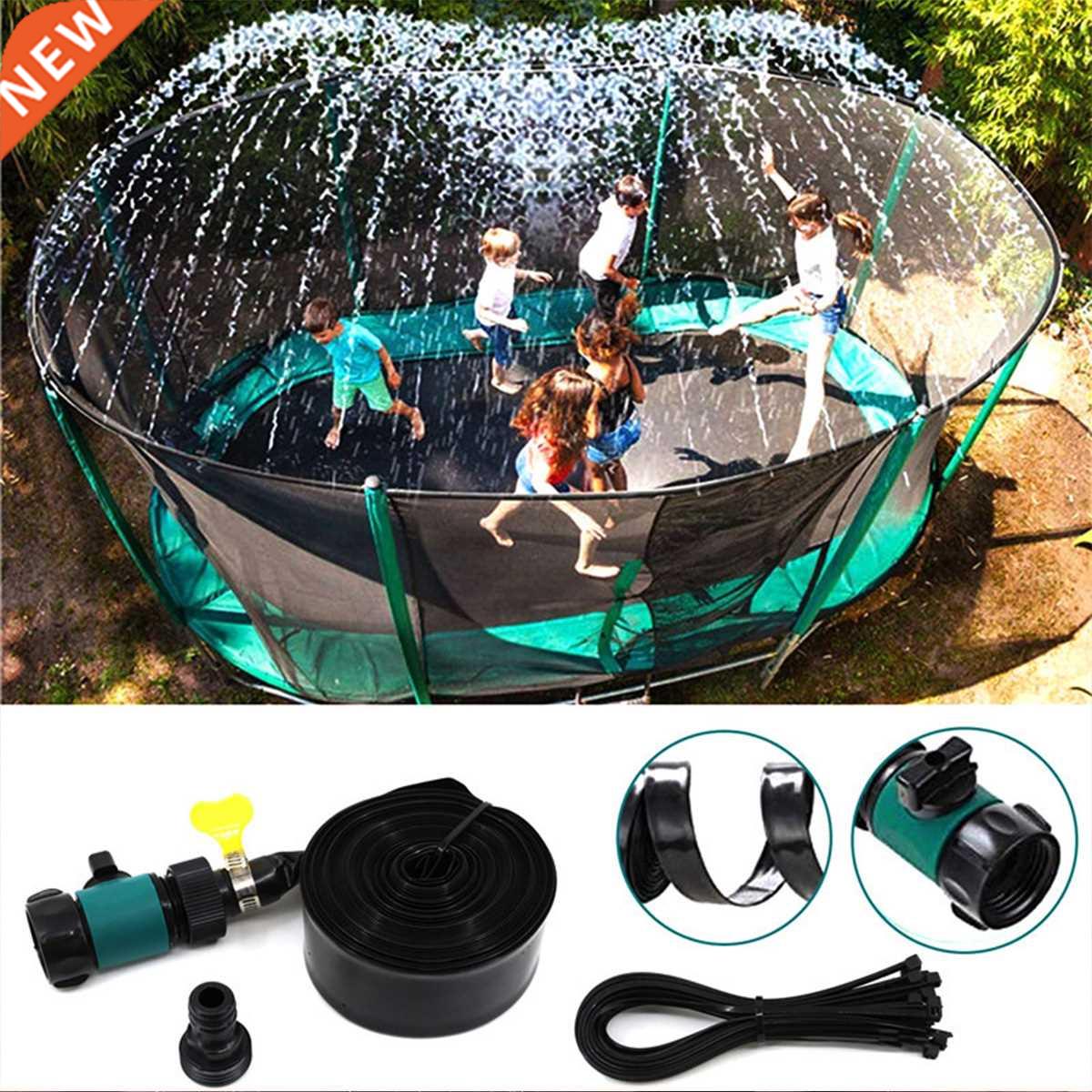 15M Trampoline Water Sprinkler for Kids Durable PVC Water Pa