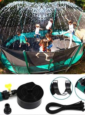 15M Trampoline Water Sprinkler for Kids Durable PVC Water Pa