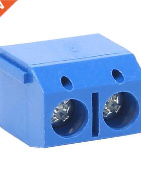 100 Pcs 2 Pin Screw PCB Terinal Block Connector 5 Pitch L