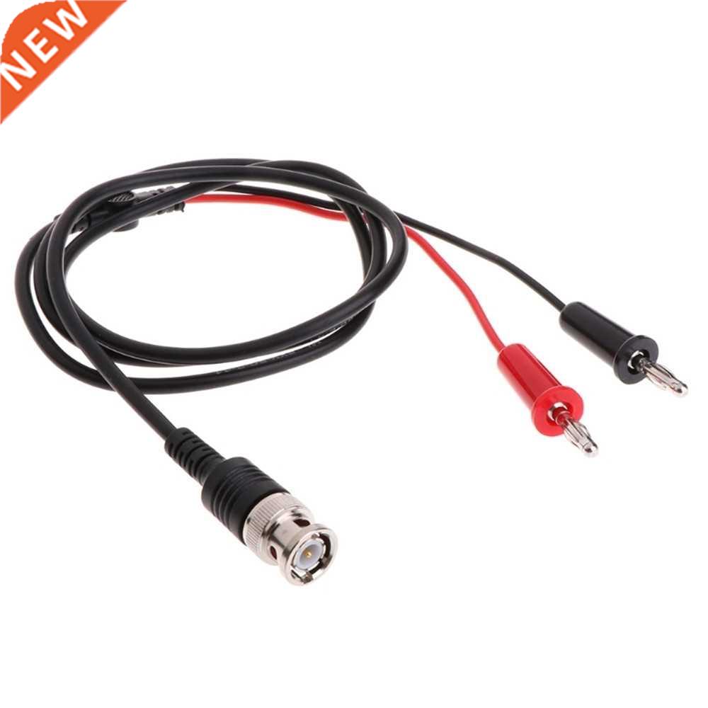 BNC Q9 Dual Rollable Banana Plug Socket Test Line Probe Lead