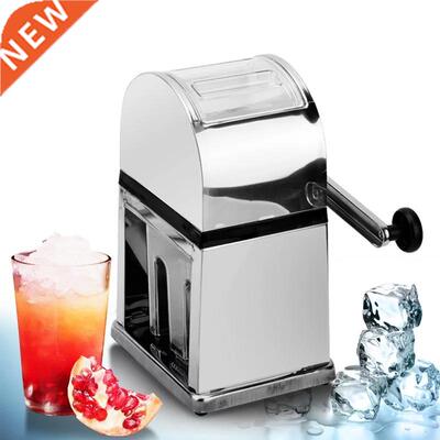 Stainless Steel Ice Crusher Mini Ice shavers Chopper Manual