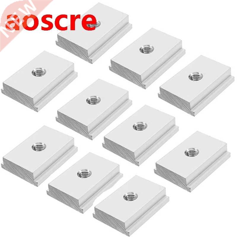 10Pcs M6/M8 T Slot Nut T-Track Sliding Nut For Woodworking T