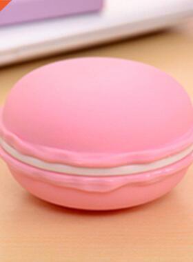 Candy Color Macaron Storage Box makeup organizer Portable