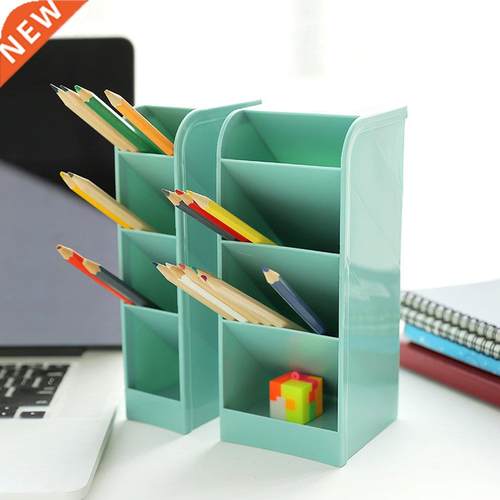 Creative 4 Grid Desk Organizer Office Accessories Desktop