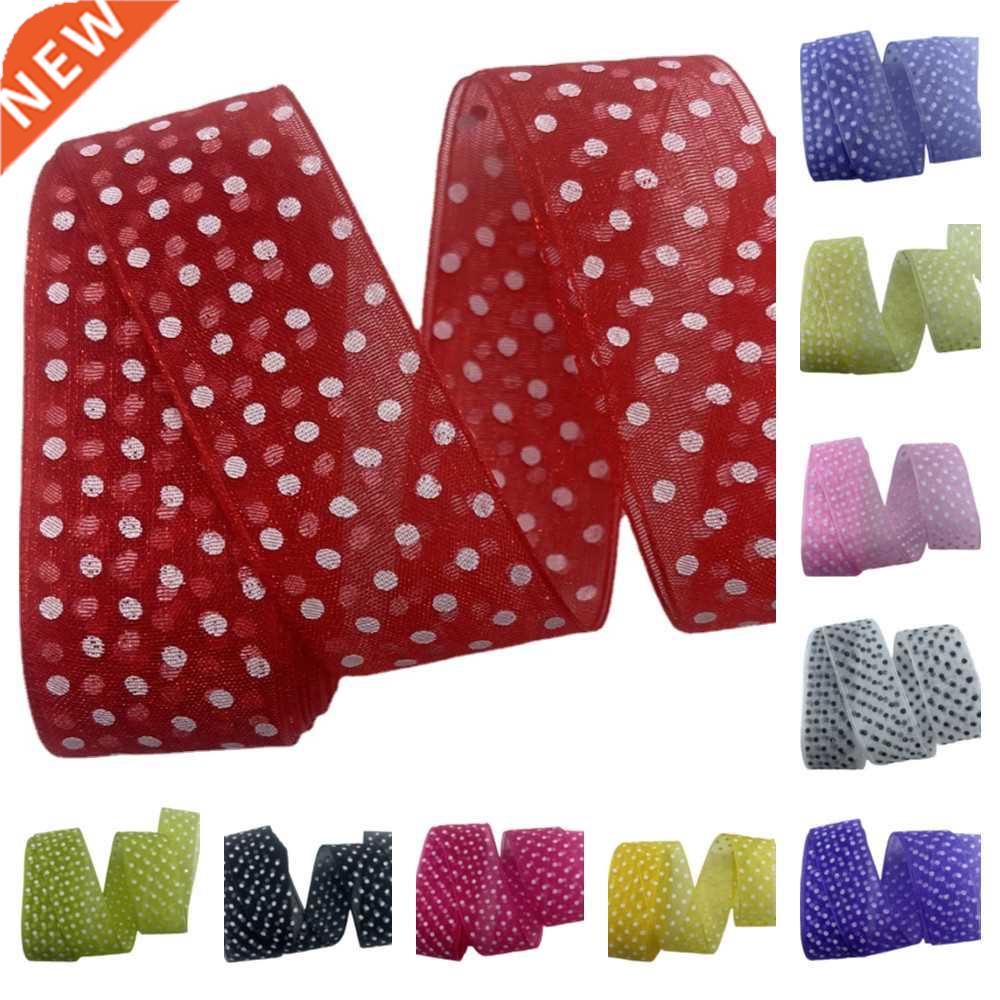 Suoja 0Meters/ Multi Colors Option 25mm Width Dot Printed