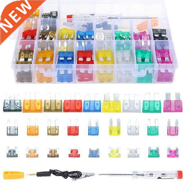 New Fuses Assortment Kit, Automotive Fuses, Blade Type Fuse
