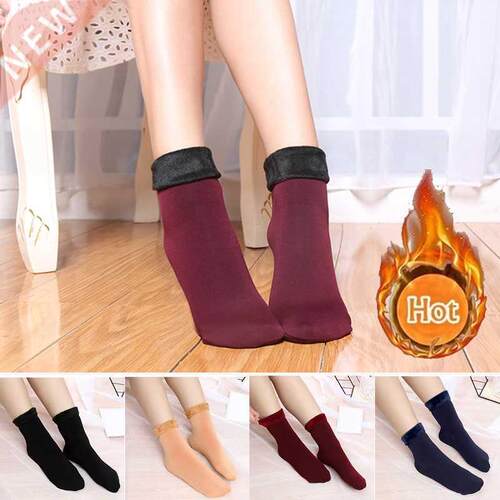 Women/Men Winter Warm Thicken Thermal Socks Wool Cashmere Sn