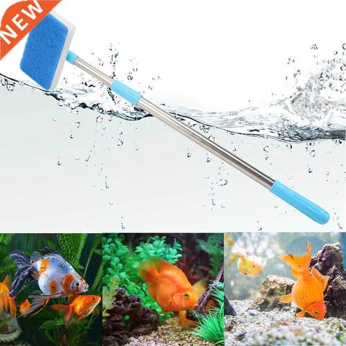 Double-Sided Sponge Cleaning Brush 180° adjustable Clean