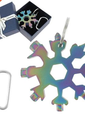 18In1 Snowflake Snow Wrench To Spanner Hex Wrench Multifun