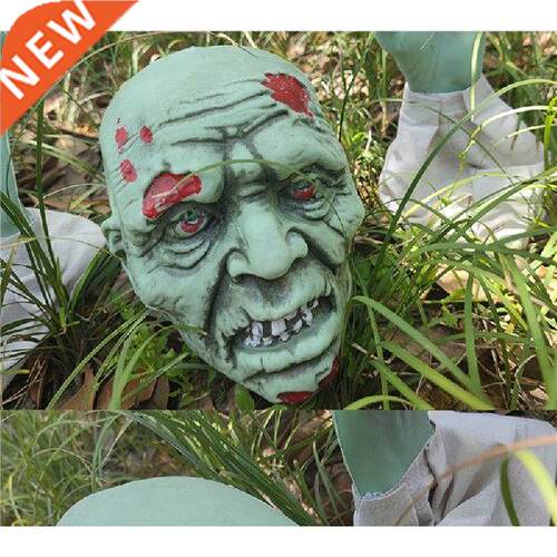 Halloween Scary Green Skeleton Suit Horror Ghost House