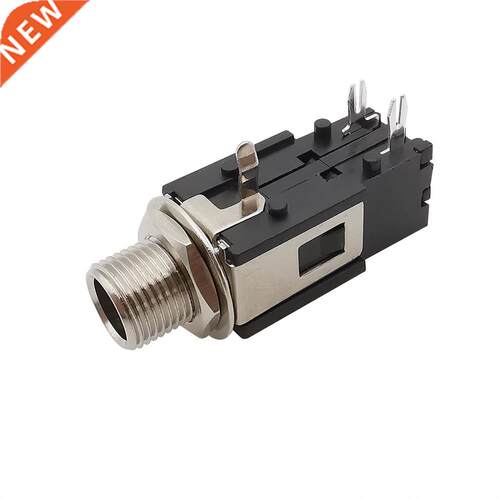 6.35mm 3Pin Female Audio Mono Headphone Phone Jack Socket Pa