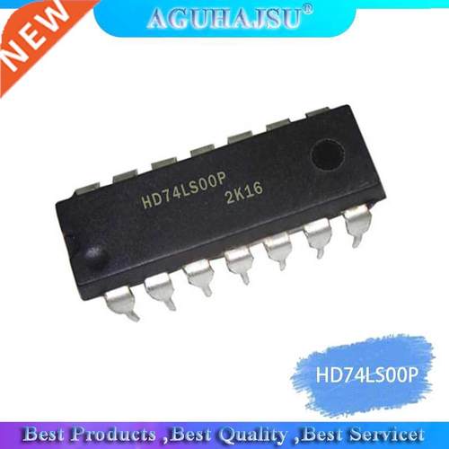 10PCS SN74LS00N HD74LS00P 74LS00 DIP14 2 inputs four NAND g