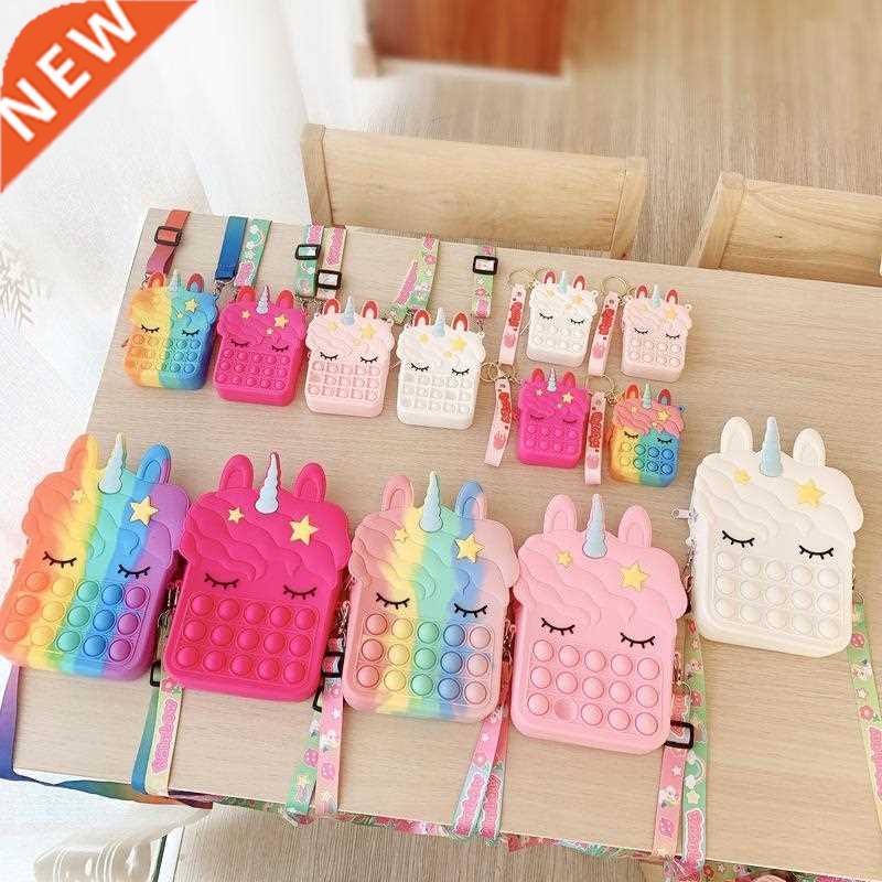 Pop Fidget Toys It Big Size Xxl Push Bubble Rainbow Unicorn