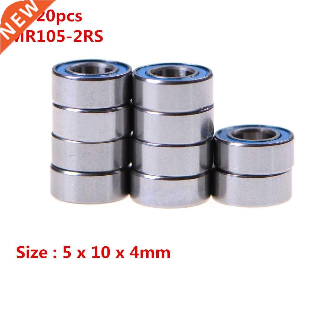 10/20PCS MR105-2RS 5x10x4 Mm Miniature Ball Bearings