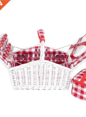 Rattan storage basket wicker storage basket rattan picnic