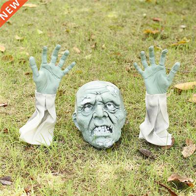 Lawn Zombie Decoration Hands Ornament Fearful Appearance