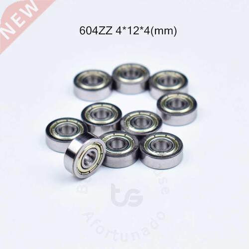 10pcs 604ZZ 4*12*4(mm) free shipping chrome steel Metal Sea