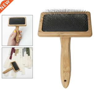 Pet Cleaner Brush Sheepskin Rug Brush Slicker Wire Rugs