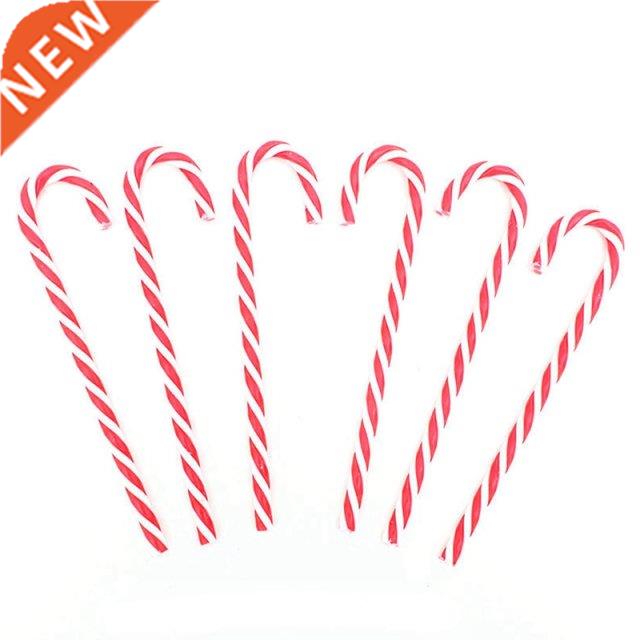 6PCS 15cm Santa's Cane Christmas Tree Decoration Ornaments G