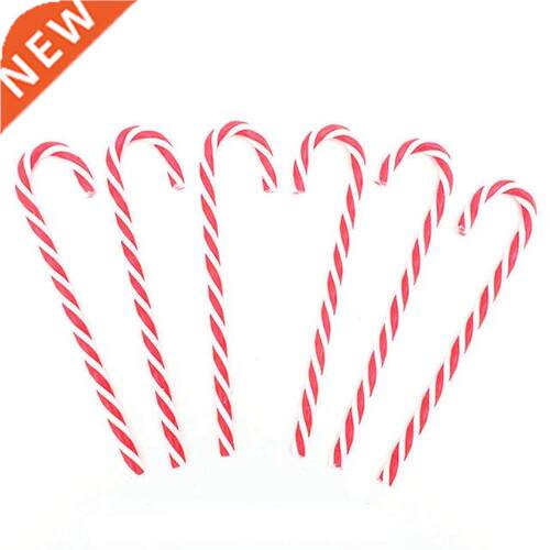 6PCS 15cm Santa's Cane Christmas Tree Decoration Ornaments G
