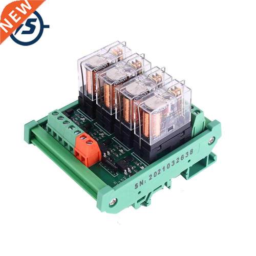 4-Bit Relay Module Optocoupler Isolation DC 3.3V-24V TTL Amp