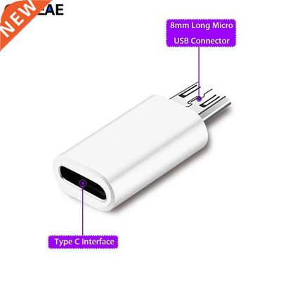 Long USB Type C Female To Micro USB Male Adapter Charging C