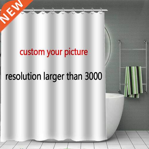 11.11-2 HOT SALE Print Your Pattern Custom Bamboo Shower Cur