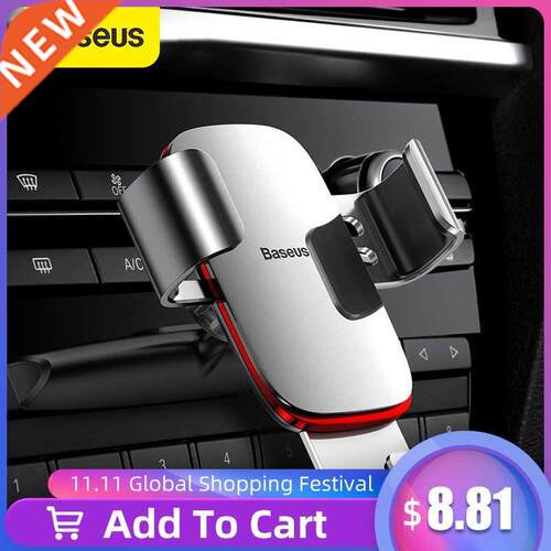Car Phone Holder for Car Air Vent / CD Slot Mount Phone Hold