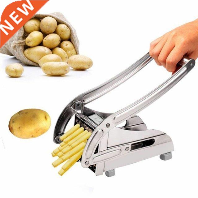 Stainless Steel Home French Fries Potato Chips Strip Slicer