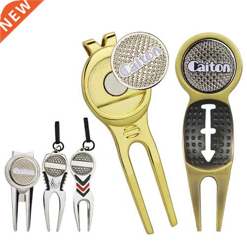1Pc Steel Golf Divot Repair Tool Pitch Groove Cleaner Golf P