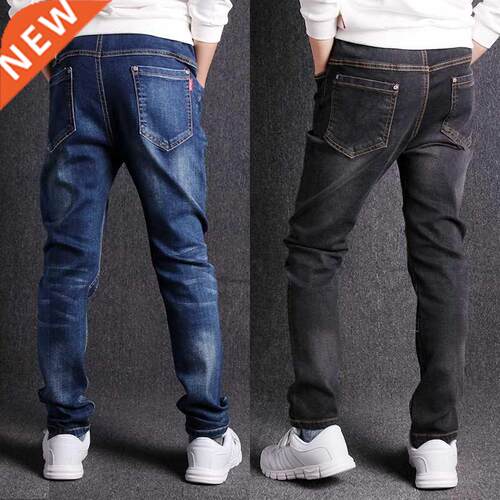 3-18T Boy Jeans 2022 New Fashion Spring Autumn Teens Loose E
