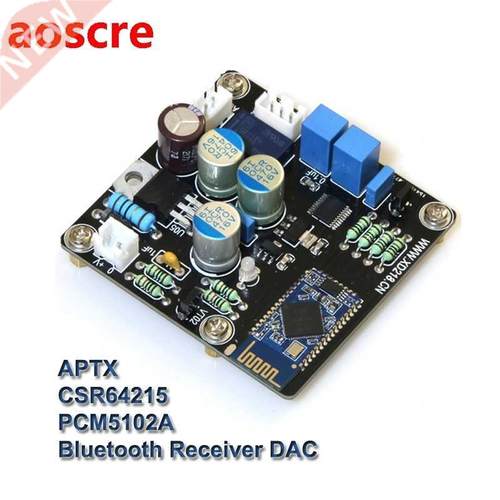 APTX CSR64215 Bluetooth Receiver PCM5102A Decoding DAC HiFi