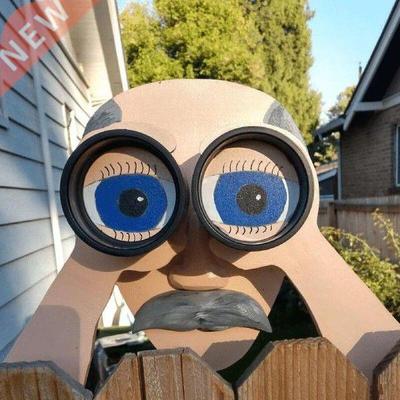 Door Cute Elderly Decoration Binocular Spying Fence Peeker