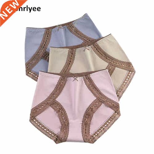 New Arrival Lace Panties Women Panties High Waist Large Size