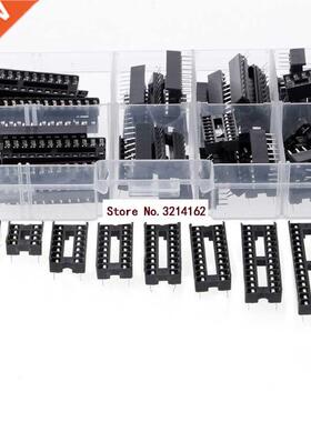 66 Pcs DIP IC Sockets Adaptor Solder Type Socket Kit 6 8 14