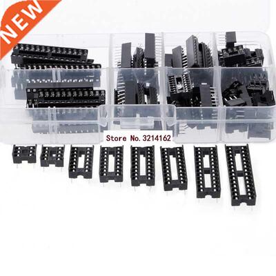 66 Pcs DIP IC Sockets Adaptor Solder Type Socket Kit 6 8 14