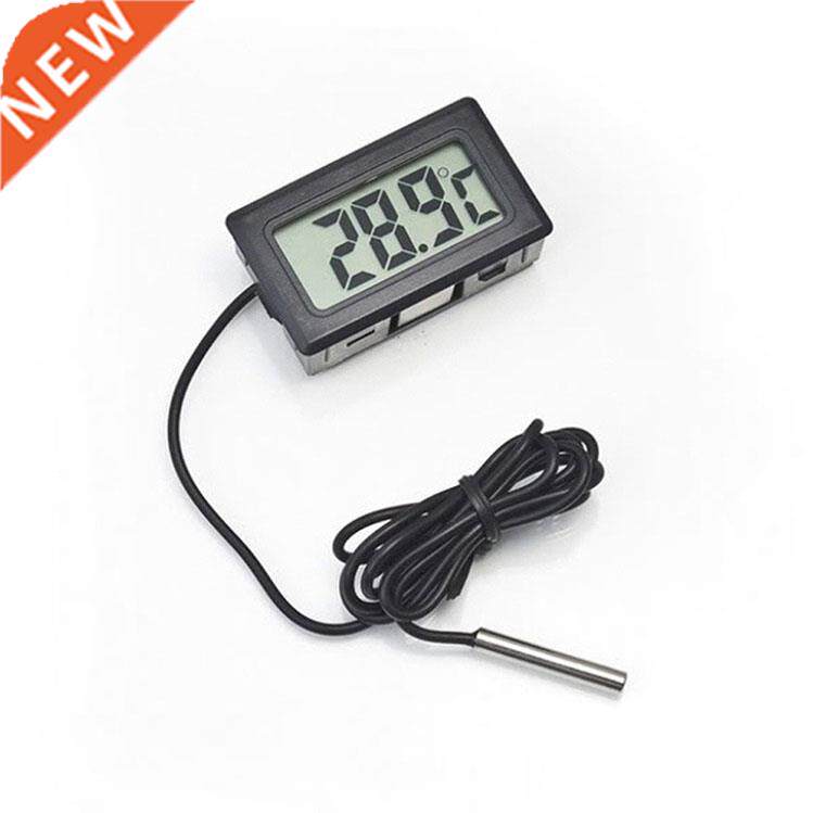 Mini Temperature Sensor LCD Car Digital Thermometer Hygromet