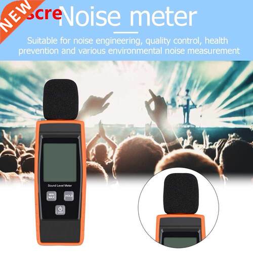 Portable Digital Sound Level Meter Noise Level Tester 30-130