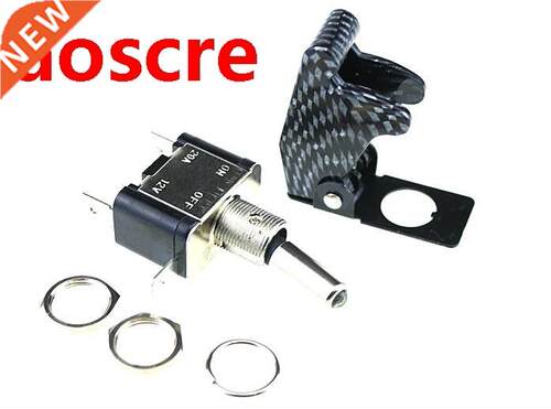 12V 20A Car Auto Van Dash lluMnated LED Toggle Swtch Flc