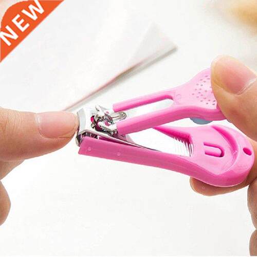 1Pc Portable Kids Cartoon Stainless Steel Manicure Nail