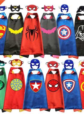 Superhero Capes Kids Birthday Party Halloween Costume Spider