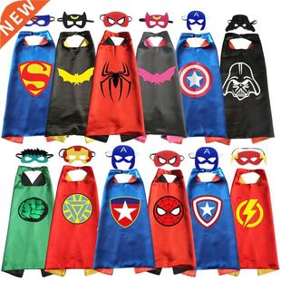 Superhero Capes Kids Birthday Party Halloween Costume Spider